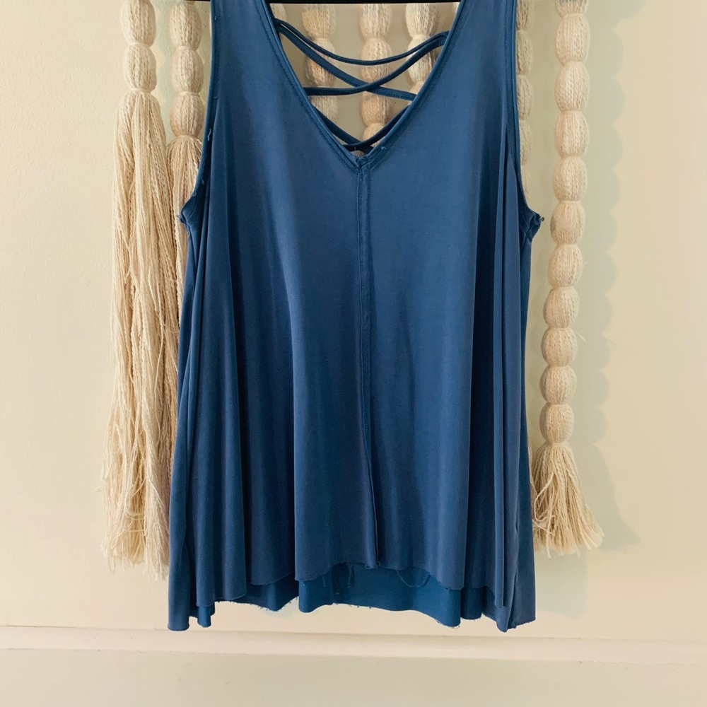 Summer flowy tank